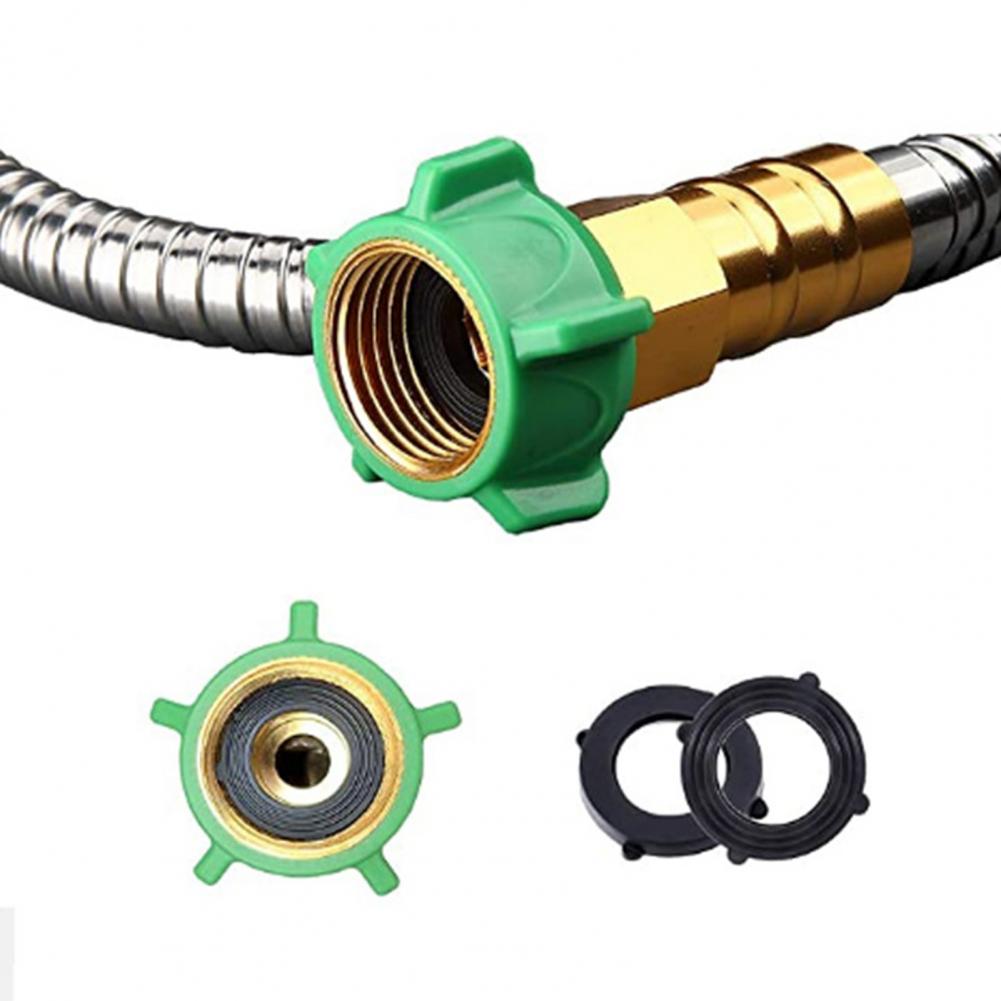 1-3M Short Garden Hose Metal Leakproof Leader Hose Universal Fit Secure Connection Garden Watering Stainless Steel Flexible Hose