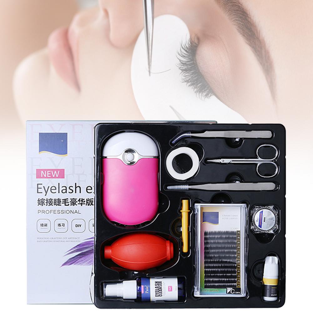 False Eyelash Extension Training Kit Exercise Positioning Eye Patch Practice Set Grafting Eyelash Tools Kit Eye Lashes Grafting