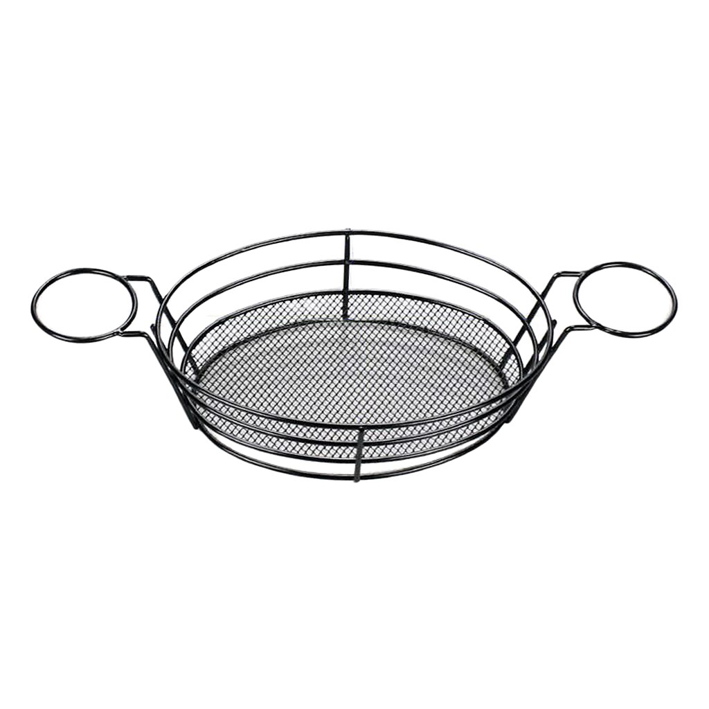 Pommes frites kurve metal brød kurv holder til pommes frites fish/chips/appetitvækkere