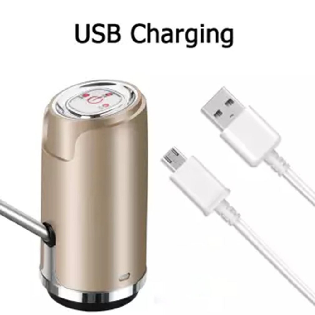 Luft elektrisk vatten dispenser pump automatisk dricksvatten flaska pump smart uppladdningsbart usb laddning vattenpump