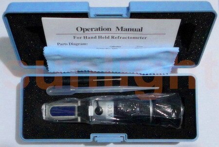 RHM-711ATC M-10/MDT Mineral Emulsion Refraktometer mit Kunststoff Kleinkasten und Trackable Service