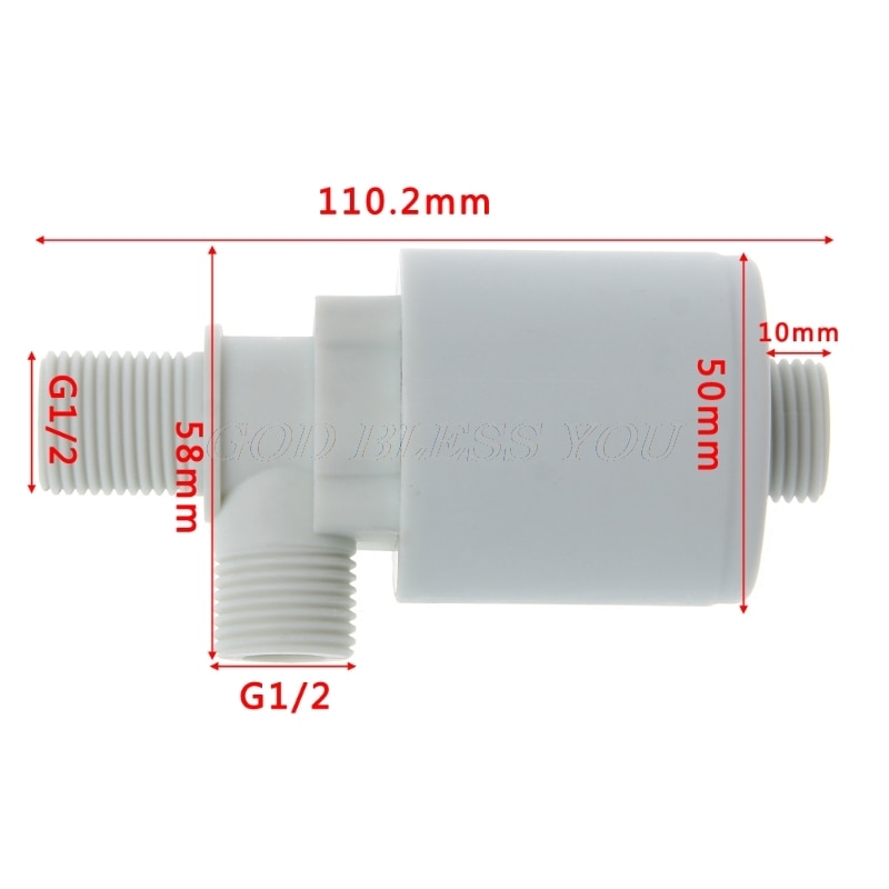 Floating Ball Valve Automatic Float Valve Water Level Control Valve F/ Water Tank Water Tower Vertical exterior Valve