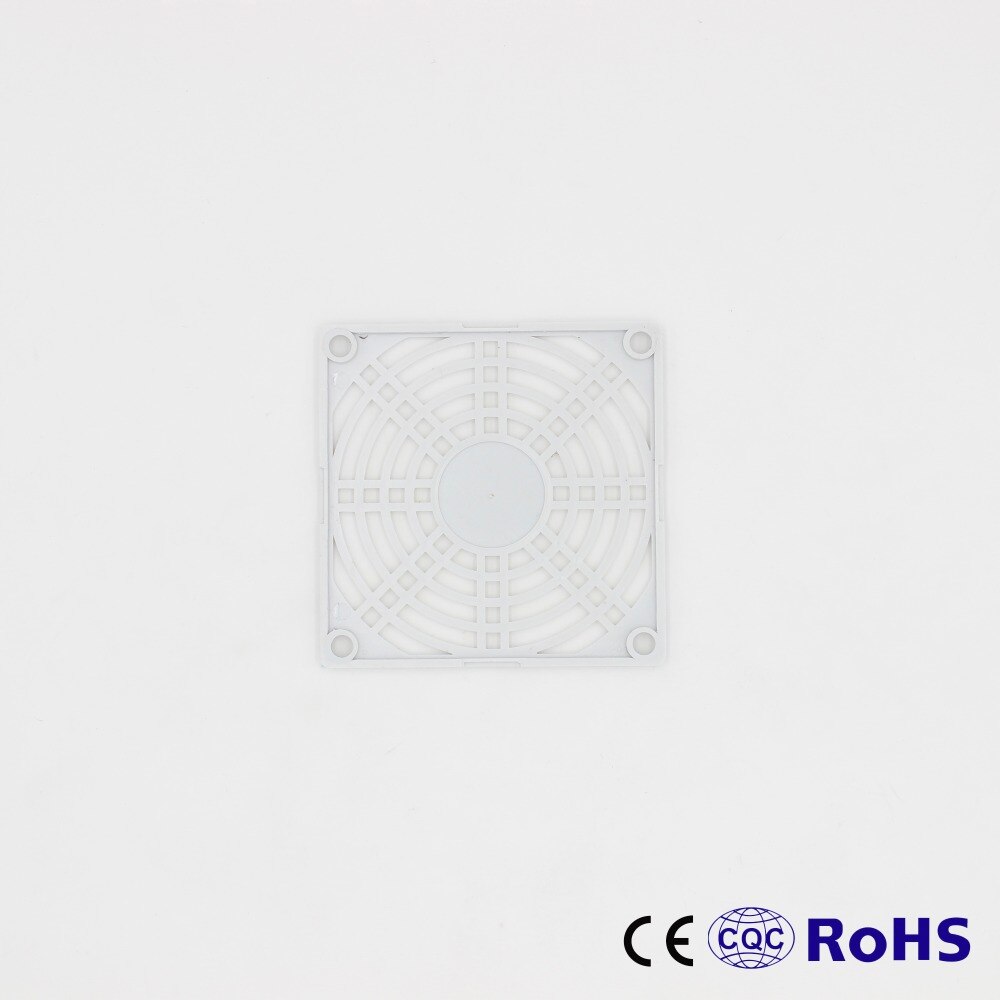 Protector de ventilador de plástico de una sola capa de 80mm