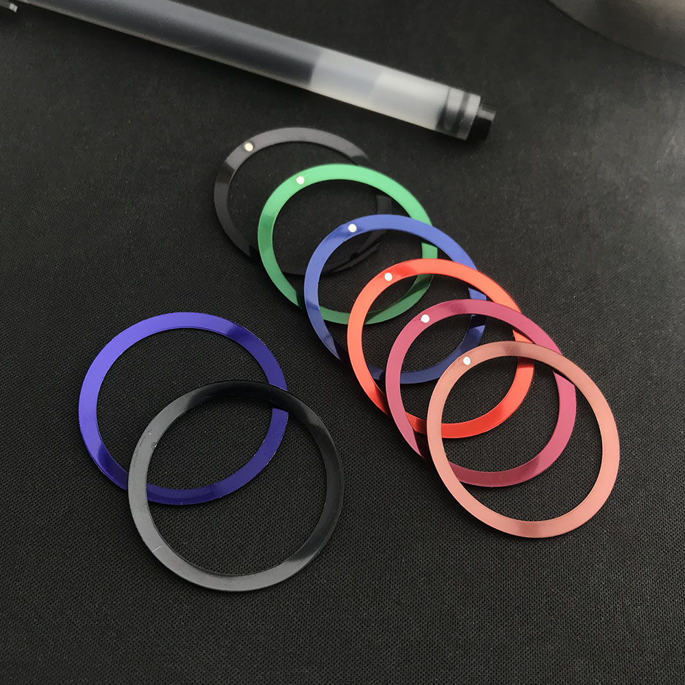 36.5Mm Vintage Horloge Bezel Aluminium Bezel Herenhorloge Accessoires Horloge Reparatie Accessoires 36.5*30.75Mm