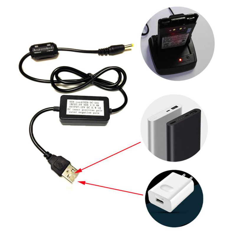 Usb oplader kabel oplader til yaesu  vx5r/vx6r/vx7r/vx8r/8dr/8gr/ ft -1dr batterioplader til yaesu walkie talkie