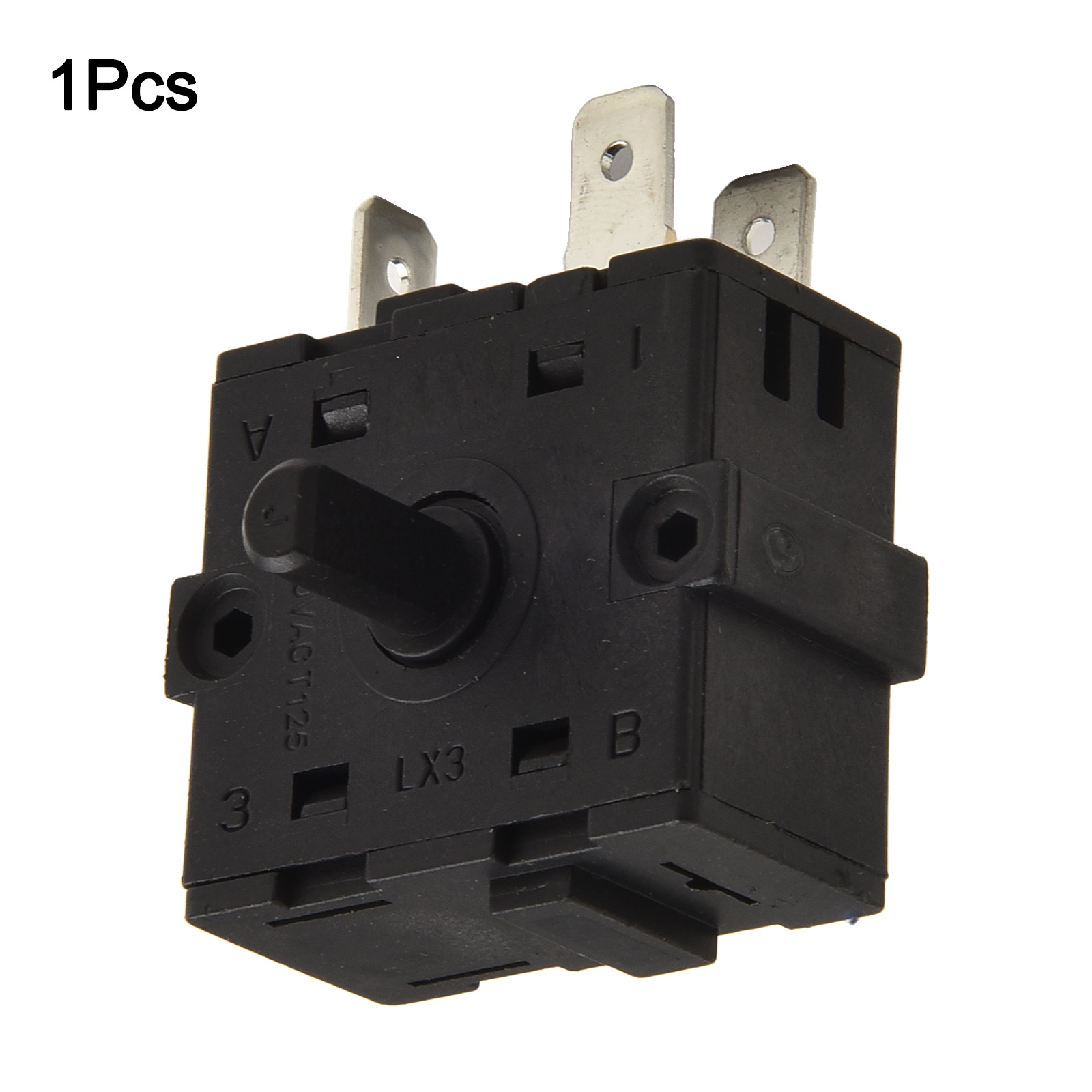 Verwarmer Schakelaar - 3/5 Pin Selector - 16A 250V - Elektrisch Verwarming Onderdeel: Beige