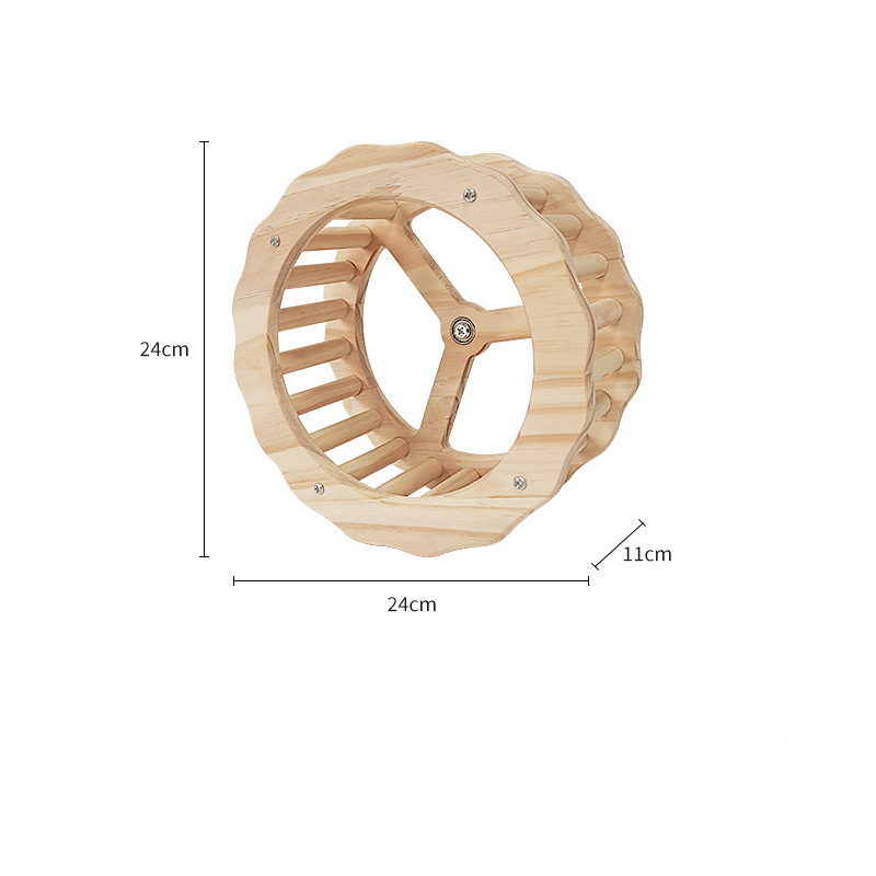 Rueda de pájaro de juguete interactiva, rueda giratoria de madera, juguetes para pájaros, jaula, accesorios para Conures, periquitos, loros, cacatúas, periquitos, 1 ud.: Gris