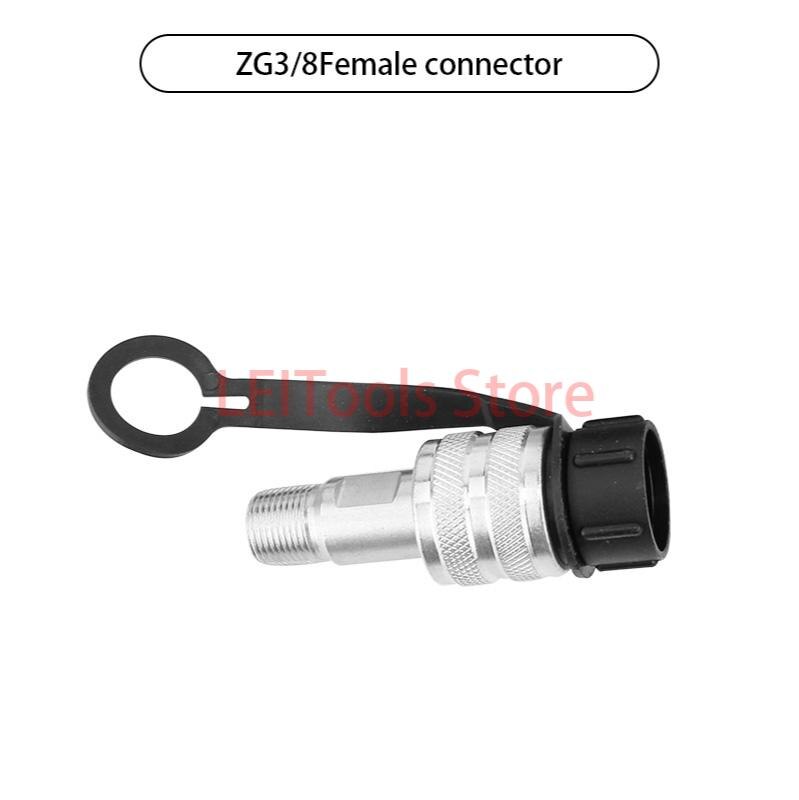 1Pcs Hydraulische Gereedschappen Accessoires Hydraulische Snelkoppelingen Zg3/8