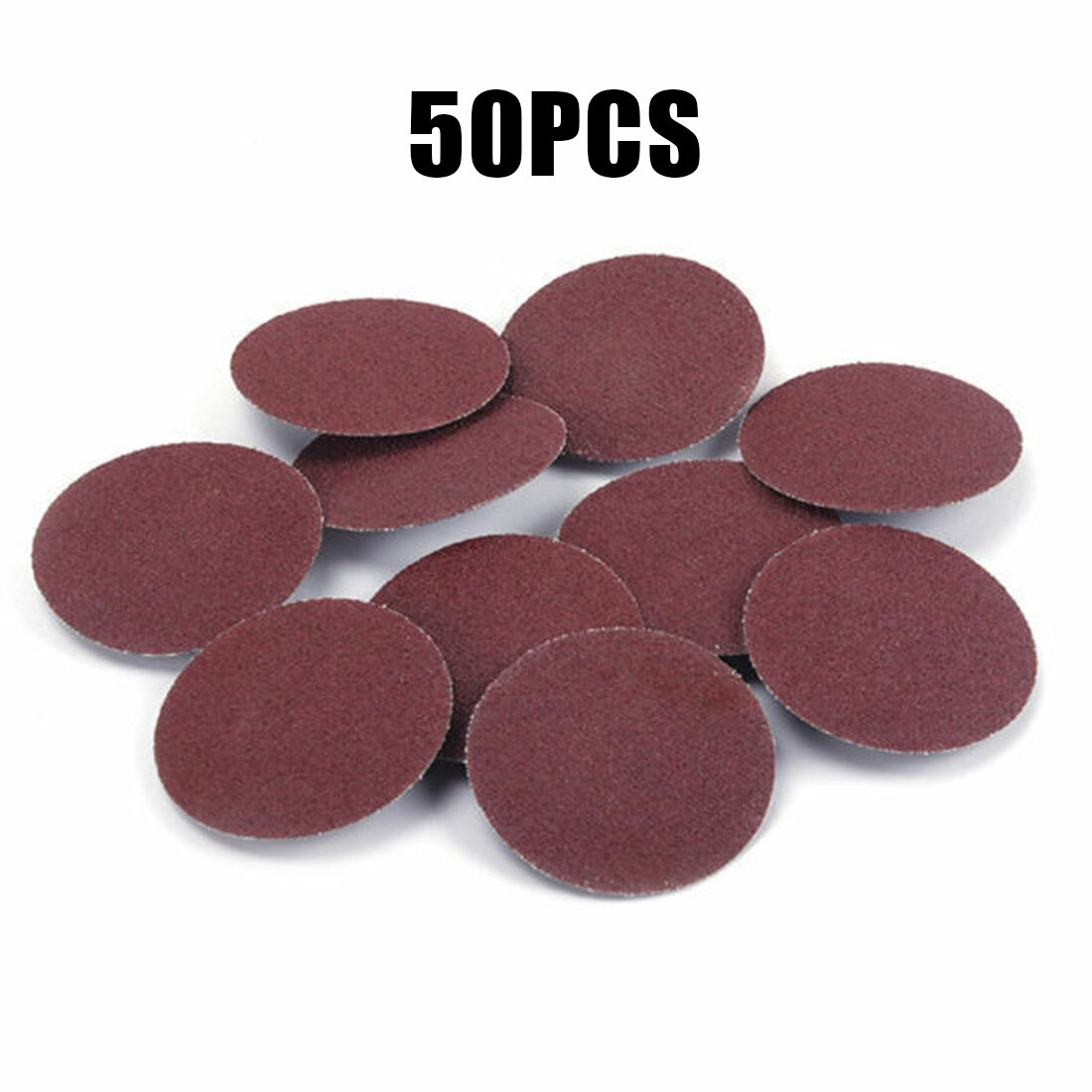 50Pcs 2 Inch 50 Mm Sanding Discs Quick Change Abrasive Sandpapers 24 Grit Sanding Discs Brand And