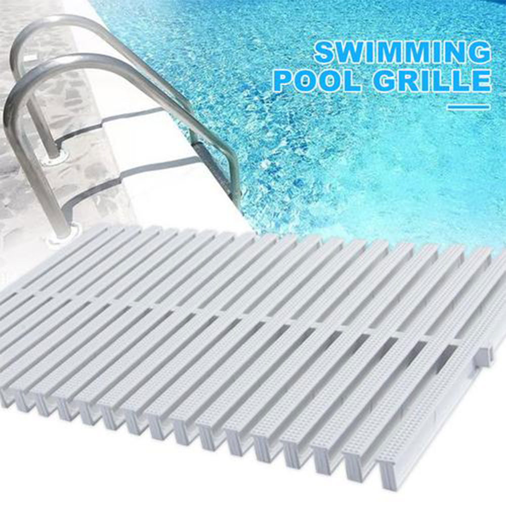 Rejilla de drenaje de agua para piscina, antideslizante, Herramientas de limpieza de piscinas, accesorios de equipo