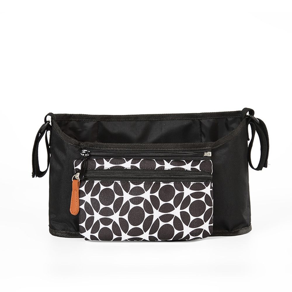 Tas voor kinderwagen accessoires luiertas kinderwagen flessenhouder kinderwagen organizer bekerhouder kinderwagen opbergtas: Blauw