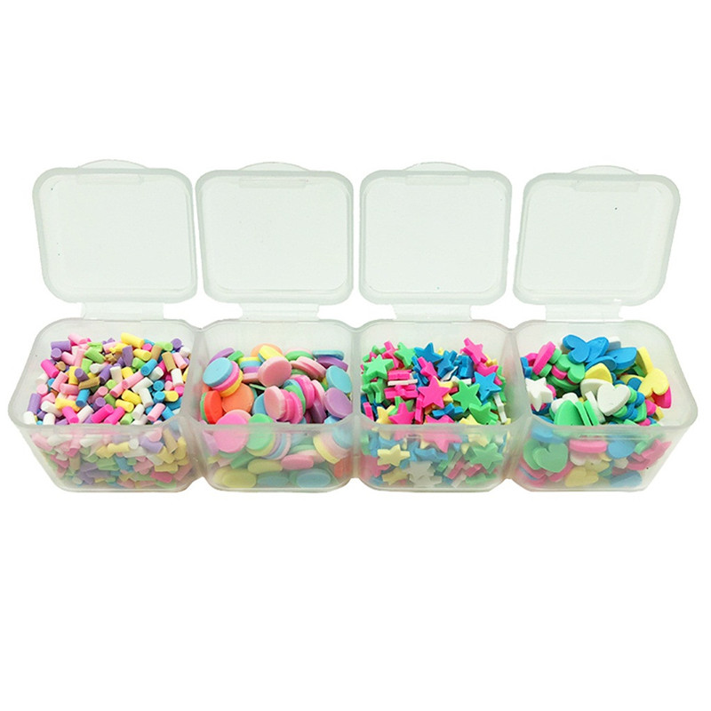 70 pc DIY Schleim Kit Liefert Klare Kristall Schleim, Der Kit Schaum Perlen Glitter schleim zusatzstoffe + Lagerung box #4N07