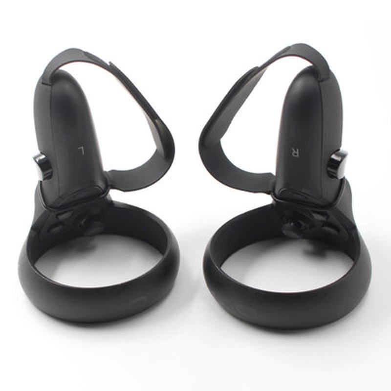 1 Pair VR Touch Controller Grip Adjustable Knuckle Straps for Oculus Quest / Rift S VR Headset Accessories
