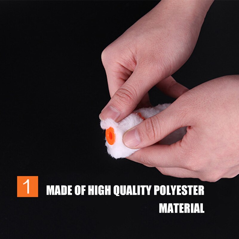 Paint Wall Paint Roller Brush Set Replacable Home Renovation Tool Kit WWO66