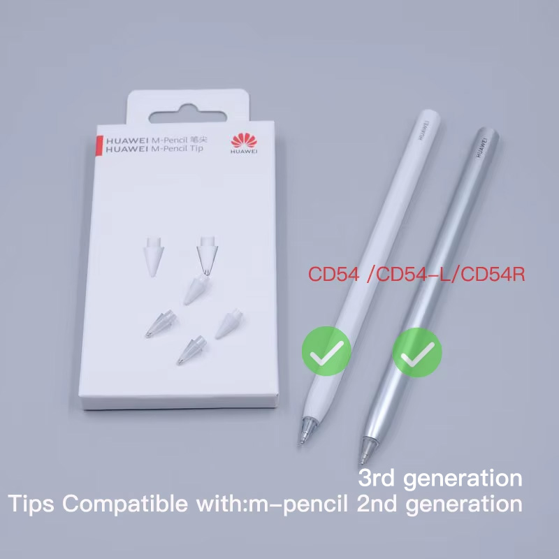 Officiële Originele Tips penpunt voor HUAWEI M-Pencil 2e 3e Generatie White Edition Uiterlijk cd54/S/L cd54R Vervangbaar