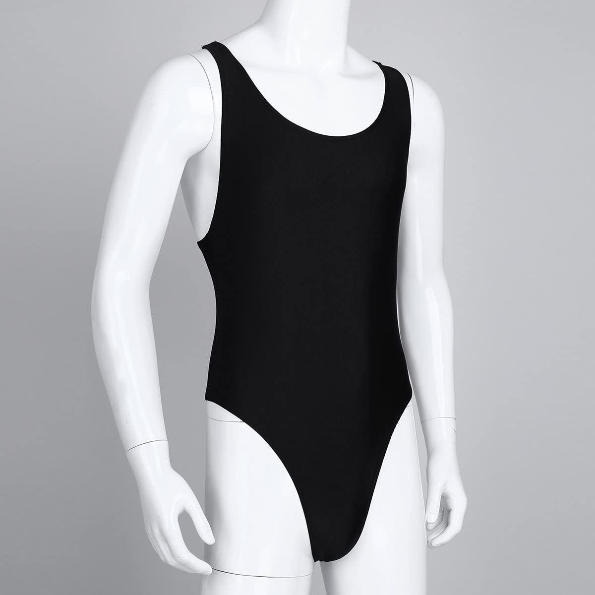 Maillot de bain moulant pour hommes, taille haute, culotte tanga, bikini, pour la plage,