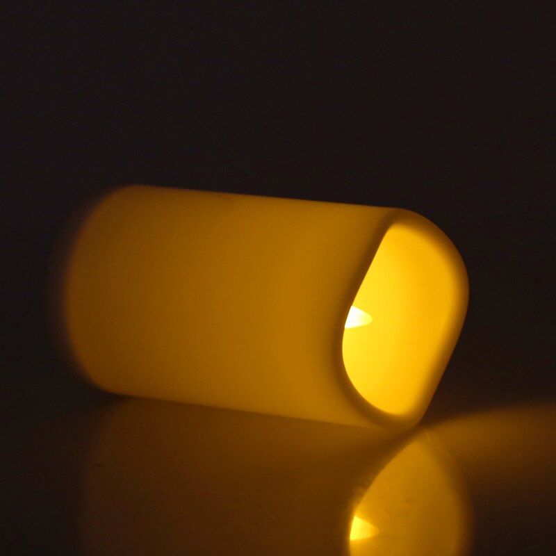 Flameless LED Tea Light Candles Light Lamp Realistic Battery-Powered Flameless Candles for Wedding Birthday Party Home