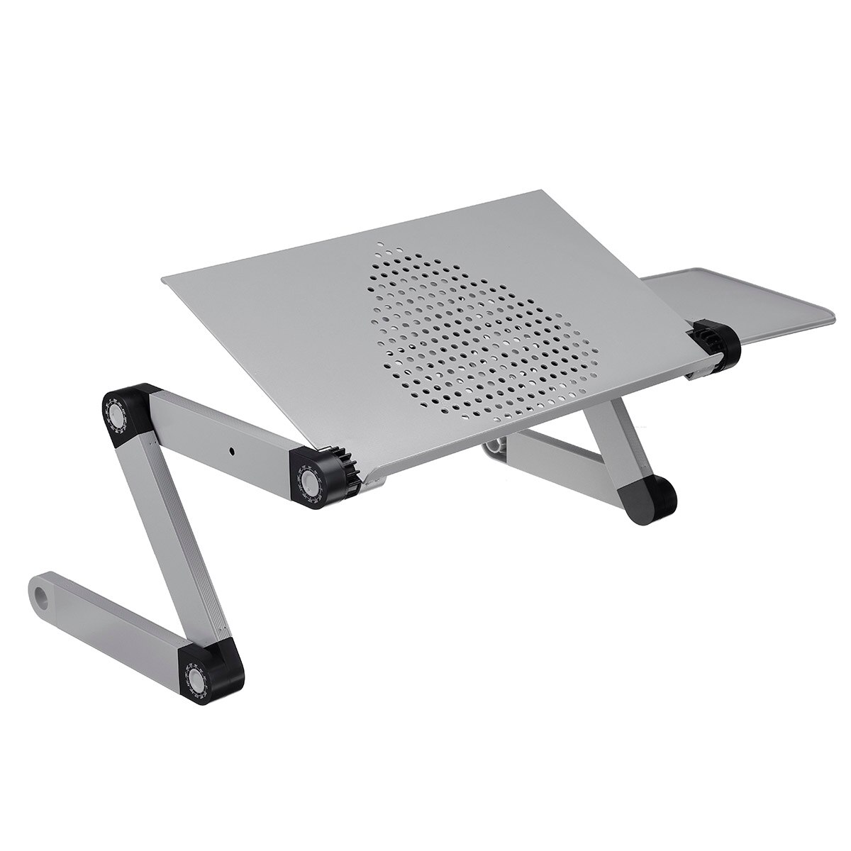 Portable Laptop Notebook Desk Aluminum Alloy Folding Computer Desk Laptop Stand For Bed Sofa Desk