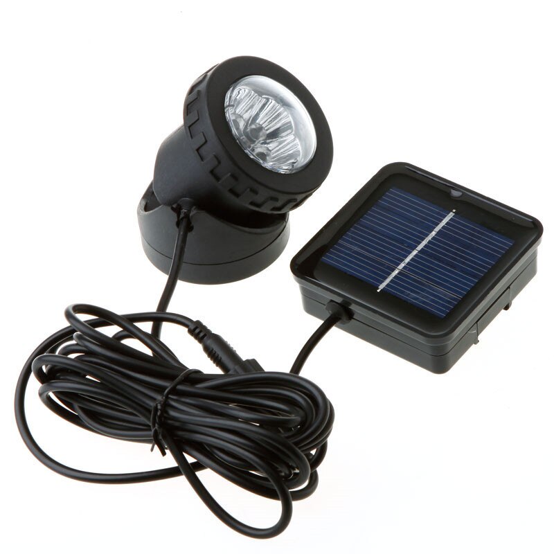 Solar- Unterwasser Projektion Lampe Wasser Land Dual-benutzen-Fisch Panzer Scheinwerfer Teich Garten Anlage Beleuchtung Hohe Staub nachweisen Wasserdicht
