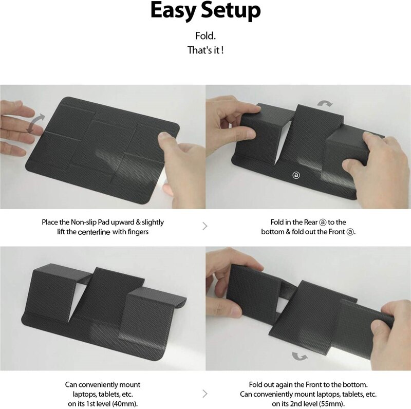 Soporte plegable y ajustable para portátil, soporte de brazo para Macbook Pro 13, Mac Book, Notebook, accesorios de soporte portátil