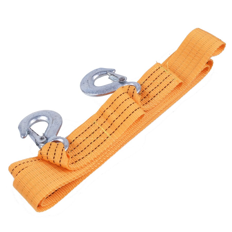 3M 3 Tons Tow Rope Strap with Hooks Emergency Heavy Duty Car Tow Cable Heavy Duty Towing Pull Rope