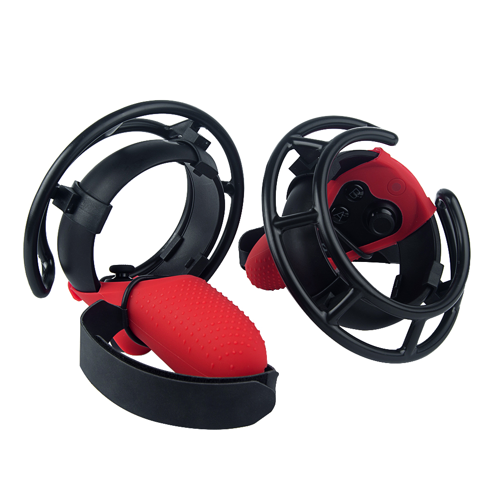 3 in1 tocco controllore presa Pelle e di Protezione Gabbie per Oculus ricerca/ Oculus spaccatura S VR Protezione in silicone Accessries