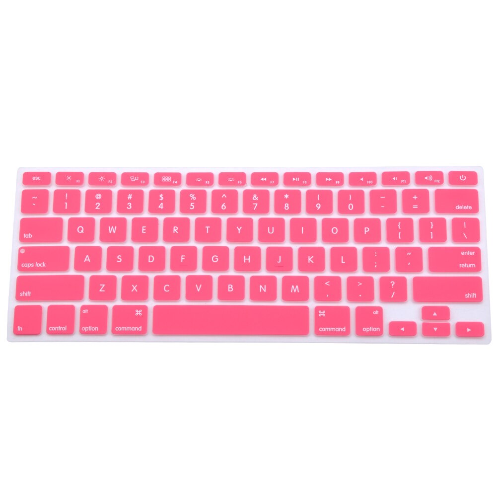 9Color Silicone Keyboard Cover Skin Keyboard Protective Film for All Pro 13 15 Air 13 soft keyboard Sticker