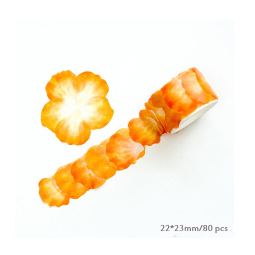 25*25Mm Bloemblaadjes Washi Tape Decoratieve Afplakband Geur Sakura Washi Tape Scrapbooking Dagboek Papier Stickers: 01