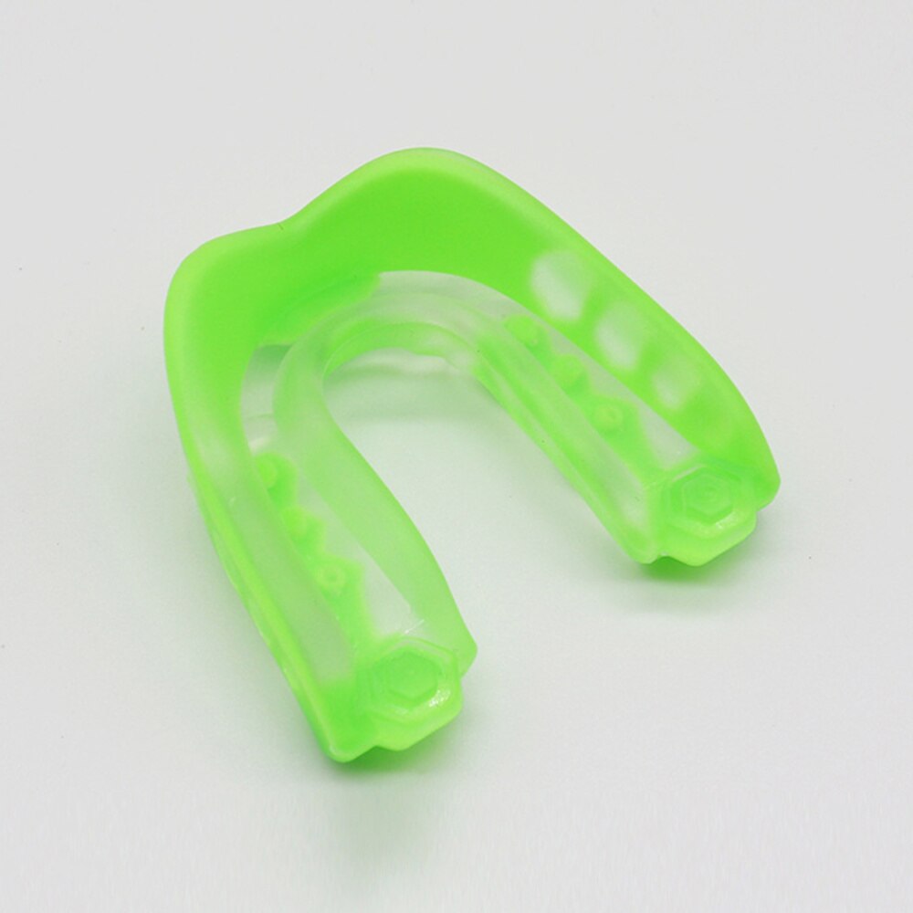 Esportes guarda boca prática esporte cintas dentes chaves protetor para boxe futebol hóquei rugby sparring (preto + transparente
