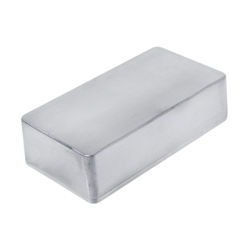 Caja de aluminio con efecto, caja eléctrica de Metal, caja de instrumentos para guitarra, bricolaje