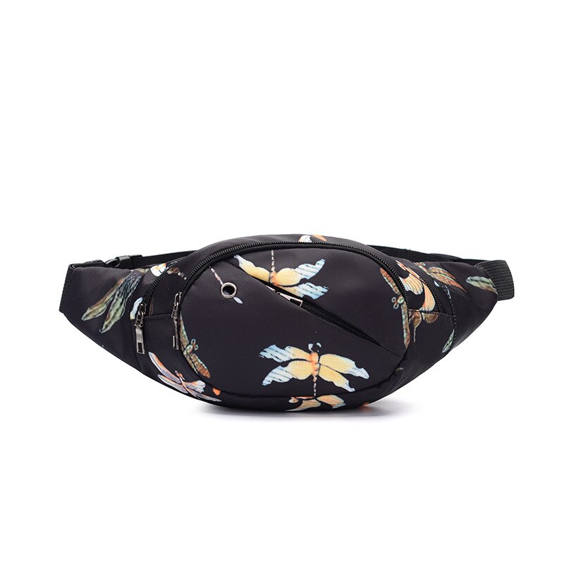 Sac banane imprimé tendance pour femmes | Sac de taille, sac de poitrine de voyage, bourse portable heuptas: F