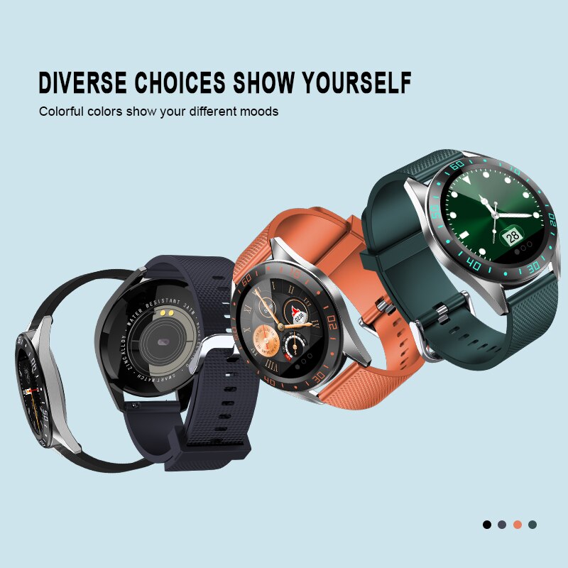 SmartWatch GT105 Wasserdichte Uhren Herz Bewertung Monitor Blutdruck Clever Uhr Männer Frauen Fitness Tracker Für IOS Android