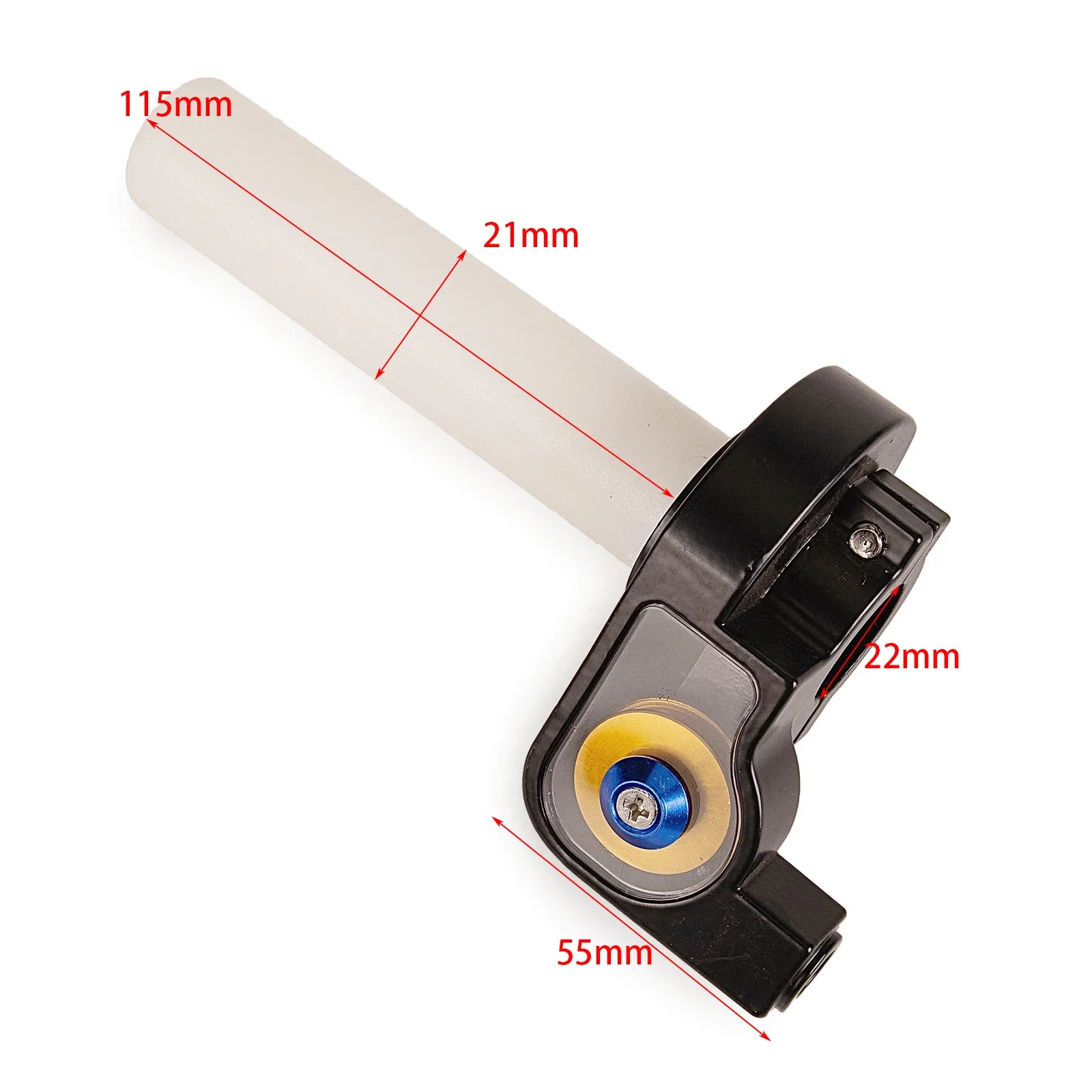 Motorfiets 22MM 7/8 "Quick Turn Throttle Grips Settle Twist Gas Gashendel Grip Voor Dirt Pit Bikes ATV GPX SDG Onderdelen