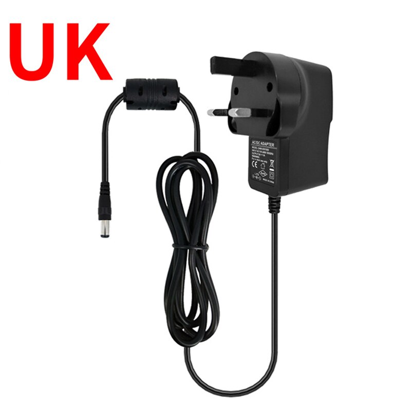 Guitar Effect Pedal Power Supply Adapter 9V DC 1A 5 Way Cables Daisy Chain: UK9V1A no cable