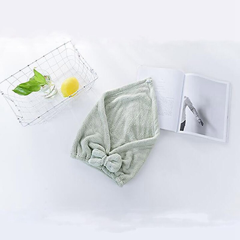 Baby Water-Absorberende Douche Capshair Drogen Handdoek Hat Cap Microfiber Boog Kind Badmuts Kind Zorgzame Levert