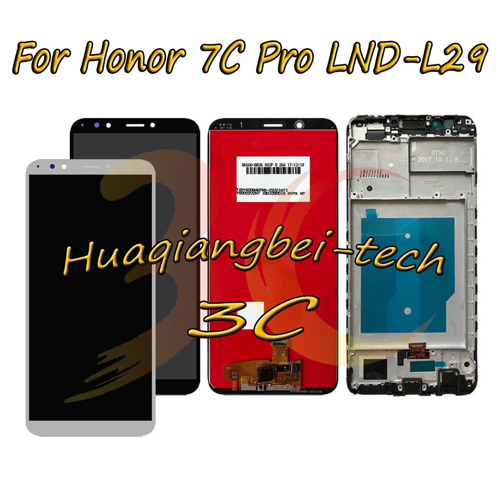 5.99 ' pour Huawei Honor 7C Pro LND-L29 écran LCD complet + écran tactile numériseur assemblée avec cadre 100% testé