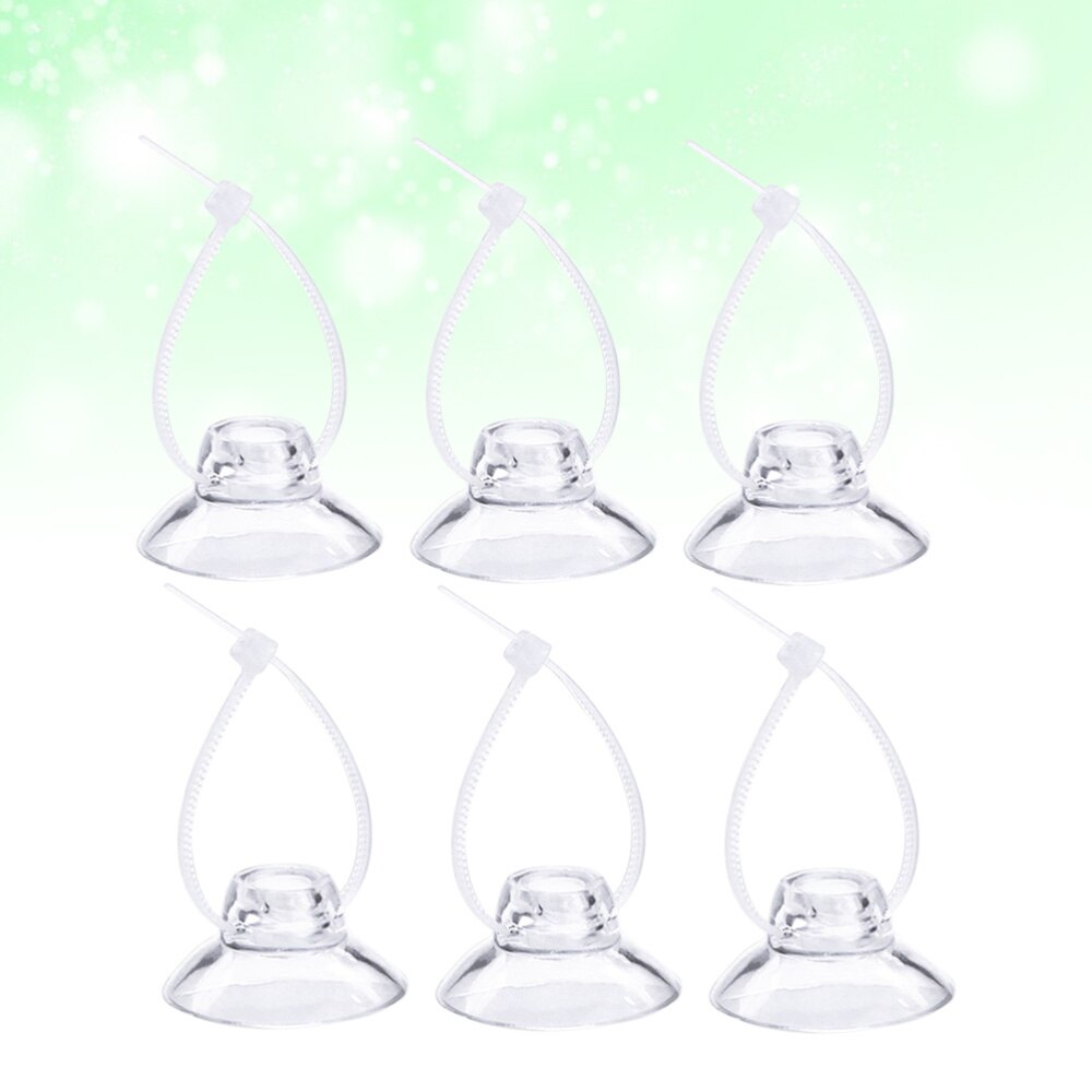 16Pcs Plastic Clear Suction Cup Transparent Sucker Hangers without Hooks for Kitchen Office Bathroom: As Shown