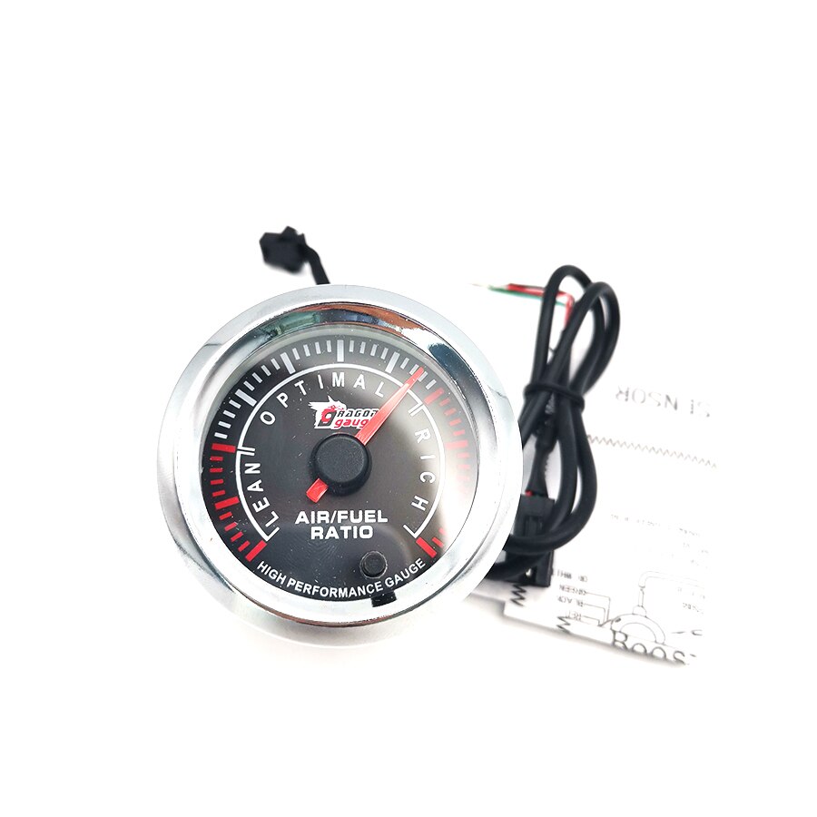 52Mm Universele Auto Air/Fuel Ratio Monitor Gauge Digitale Led 7 Kleur Display