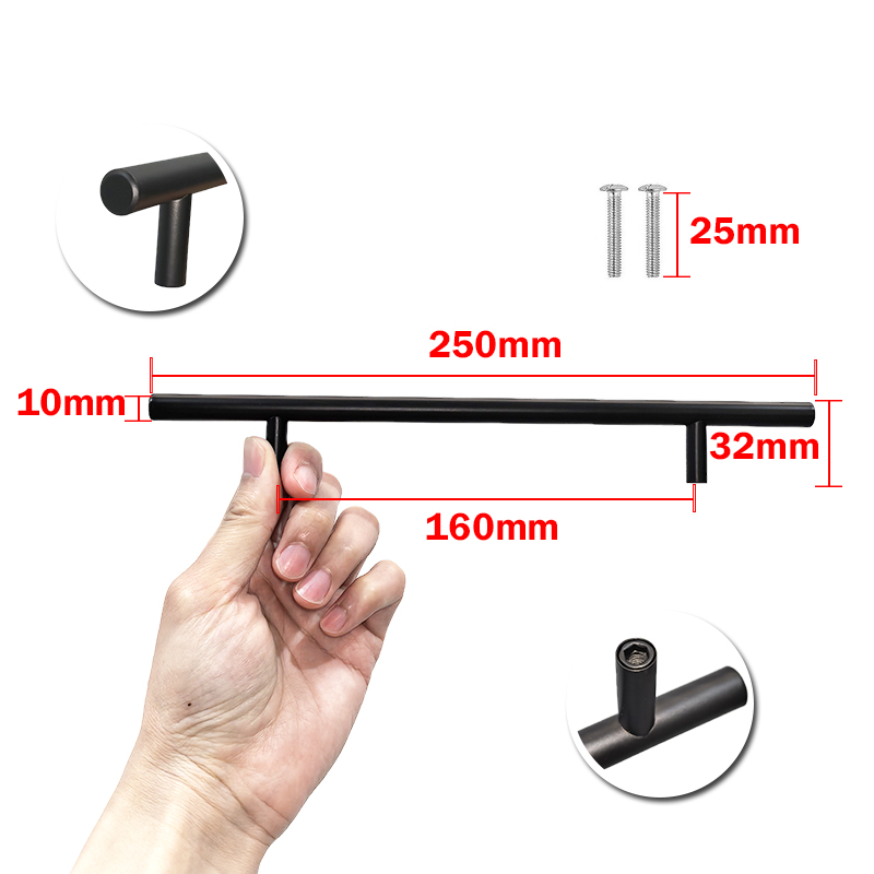 Cupboard Handle Brushed Stainless Steel Kitchen Cabinet Door Knob Kitchen Handle Furniture Drawer Pulls Bar Handle Pull Hardware: Chartreuse