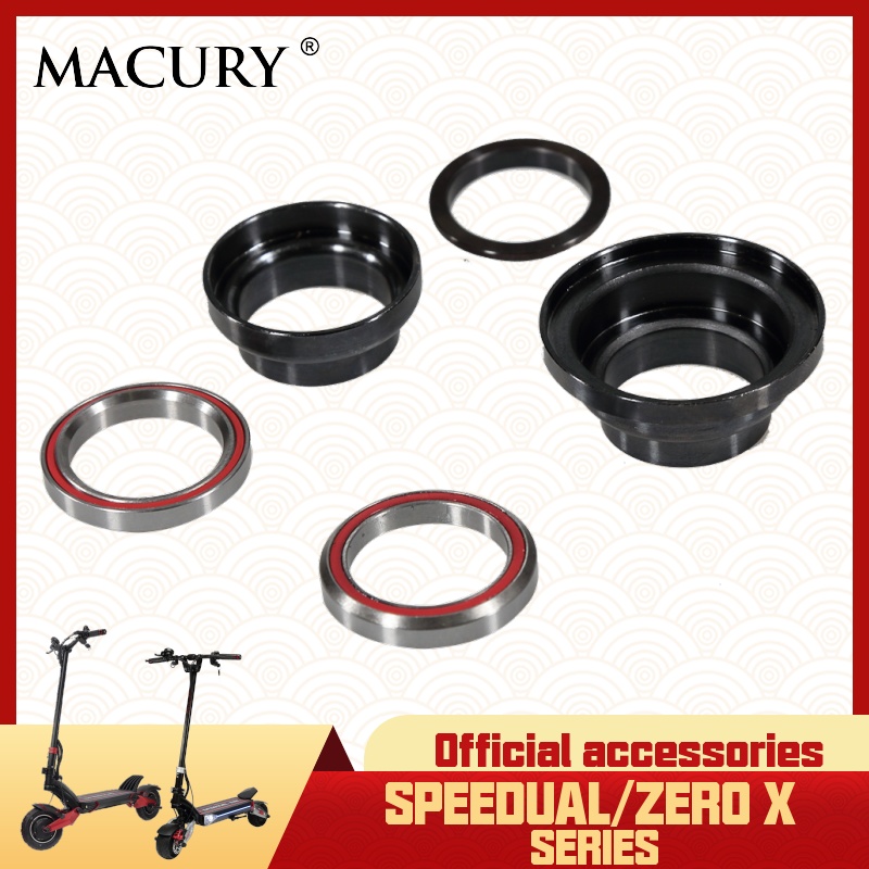 Ensemble bol supérieur et inférieur avec roulement pour SPEEDUAL Mini Plus et Zero 8X 10X 11X Scooter électrique pièces de rechange d'origine