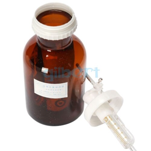 5ml Brown Built-in II Type Adjustable Reagent Dispenser 500ml Bottle Lab Glass