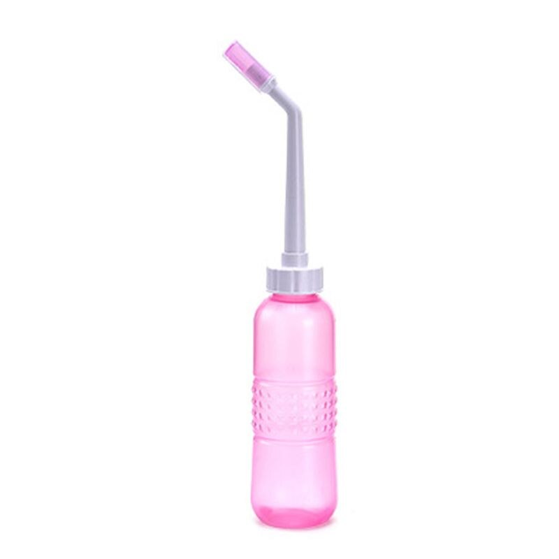 Portable Bidet for Toilet Handheld Bidet Sprayer -560ml 15oz Travel Bidet Safe: Pink