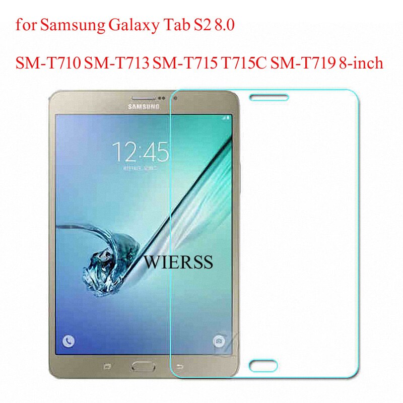 Film de protection d'écran en verre trempé pour samsung galaxy tab  s3 9.7 sm-t820 t825 t827v s2 9.7 t810 t815 s2 8.0 8 t713: Sam  t710 t715