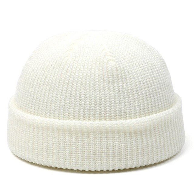 Hip Hop Hat Knitted Beanie Hat Bboy Sports Winter Vintage Cap Warm Dance Beanie Hats Hip-Hop Sailor Cap Beanie Cap: Light Blue