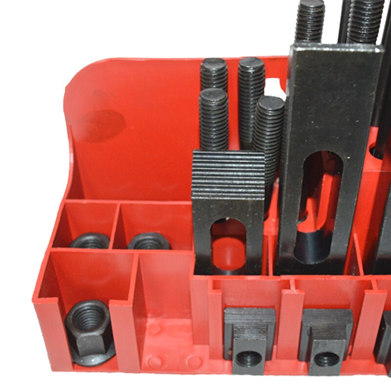 Metal Milling Machine Clamping Accessories Set M12 58PCS Mill Clamp Kit Vice Clamping Tool Universal Fixture Set