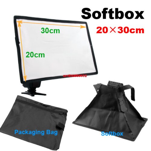 20X30 Flash softbox diffuser for Yongnuo YN560 YN468 YN467 YN465 YN460 II YN460 YN462 camera
