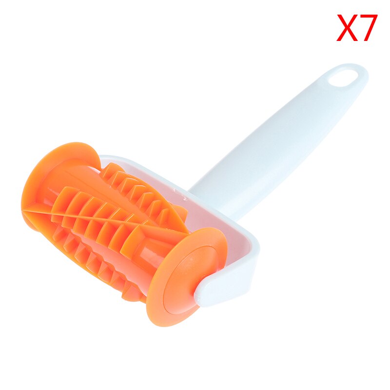 Pastry Cutters Roller Twist Wave Rolling Baking Tools Croissants Rolling Cutter Fondant Ribbon Embosser Pie Cookie Spatulas Mold: 7
