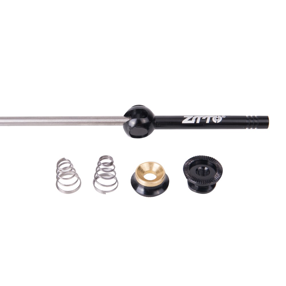 Ztto cykel qr spyd quick release spyd titanium aksel ultralet 100/135mm hub pålidelig aksel til mtb racercykel spyd