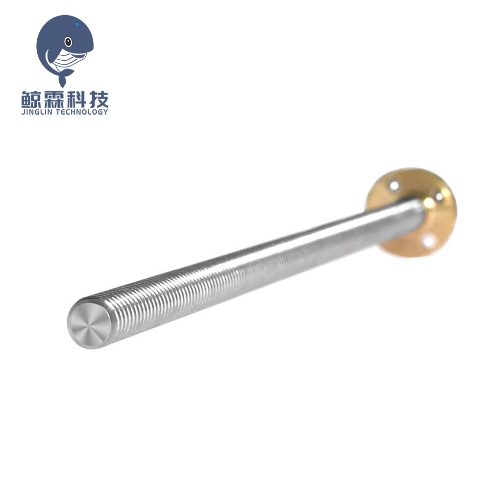 3D Printer T8 Lead Screw OD 8mm Pitch 2mm Lead 2mm 200mm 250mm 300mm 350mm 400mm 450mm 500mm With Nut For Reprap