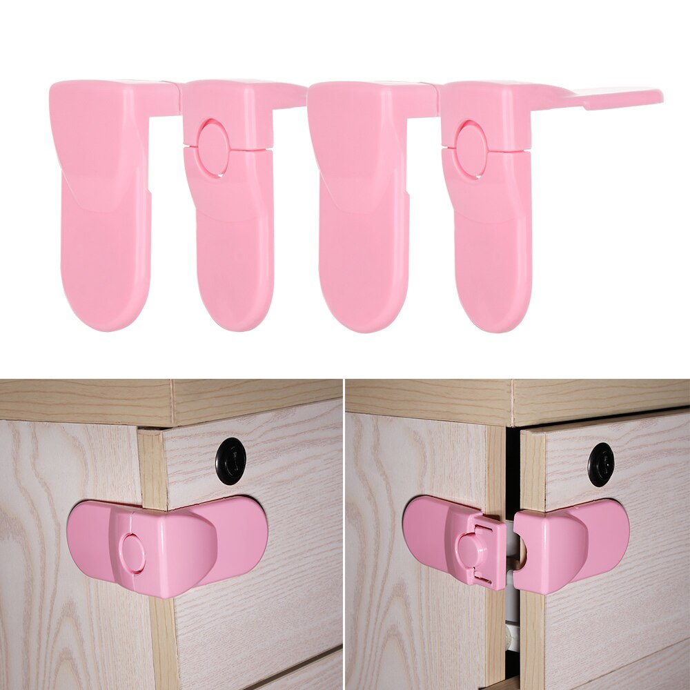 1PC Plastic Baby Safety Protection From Children In Cabinets Boxes Lock Drawer Door Security Product Kids Baby Proof Locks